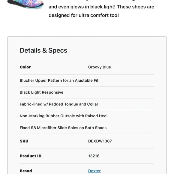 Dexter Womens Ultra Groovy Blue - Picture 7 of 7